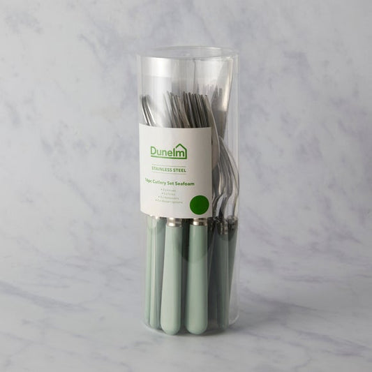 Seafoam 16 Piece Cutlery Set