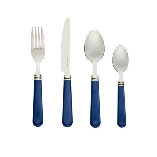 Navy 16 Piece Cutlery Set