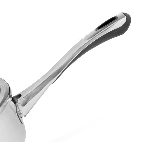 Non-Stick Triply Stainless Steel Chef's Pan, 24cm