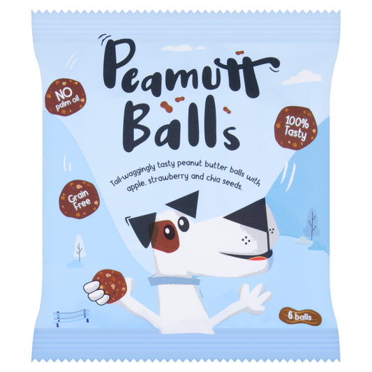 Peamutt Balls Peanut Butter Dog Treats 45g