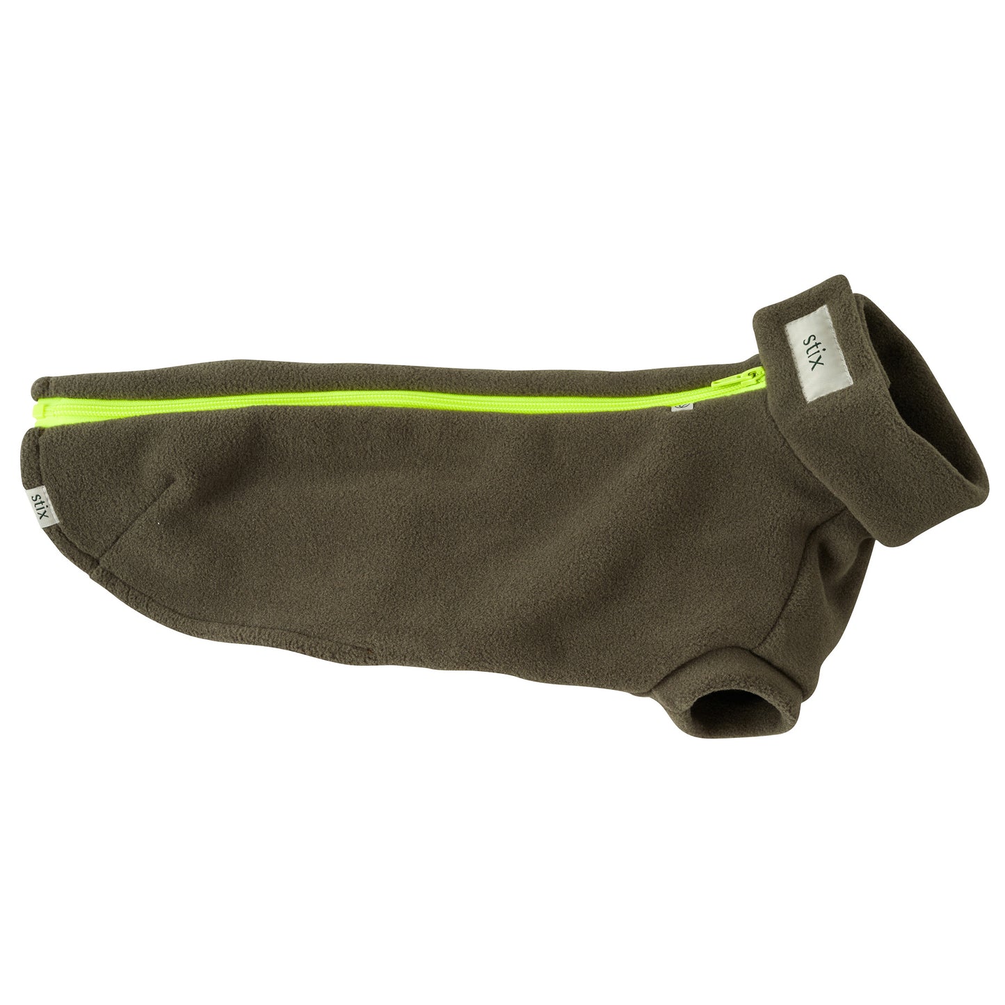 Stix & Co Dachshund Dog Coat Earth Green