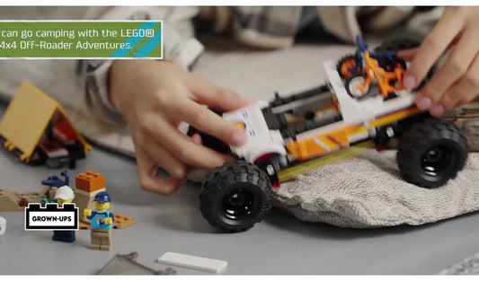 LEGO City 4x4 Off-Roader Adventures Monster Truck Toy 60387