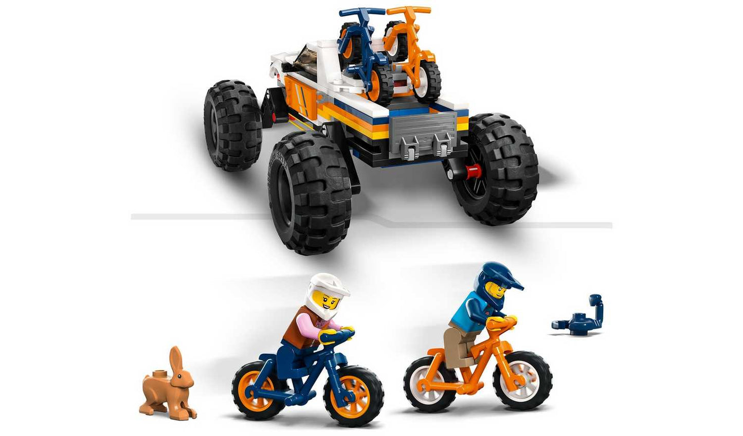 LEGO City 4x4 Off-Roader Adventures Monster Truck Toy 60387