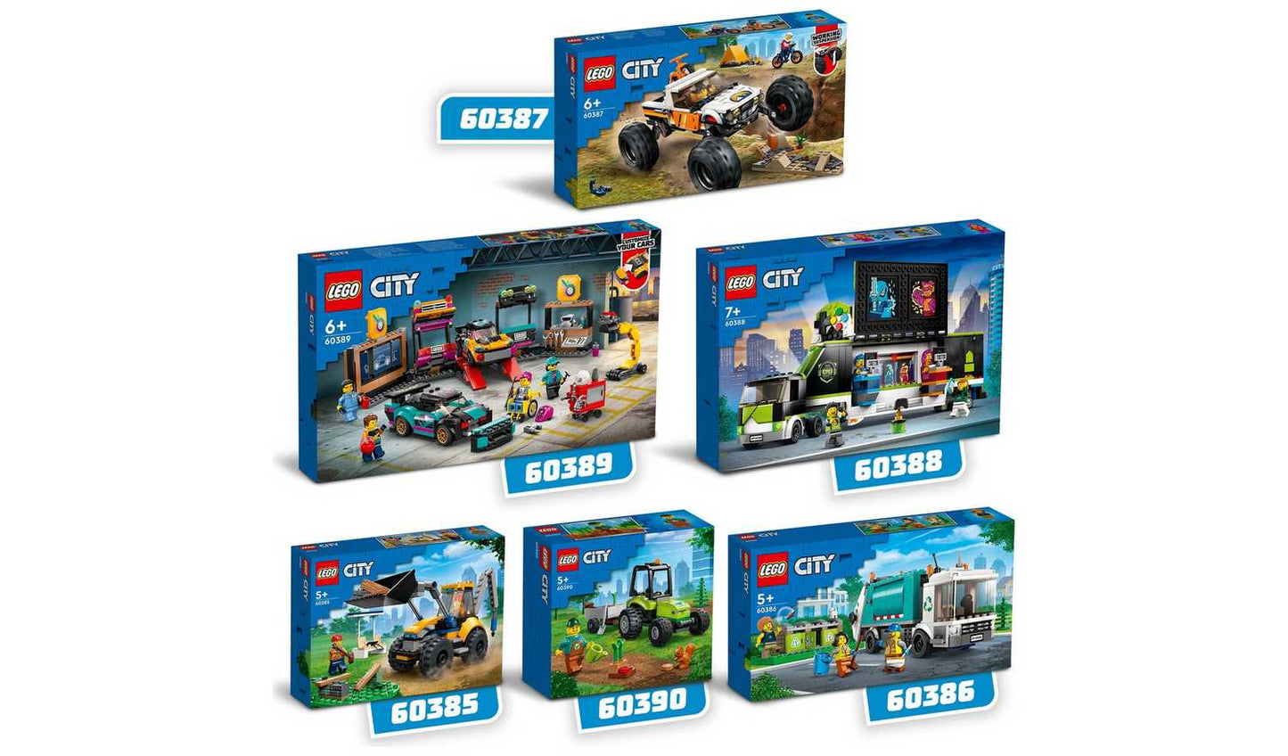 LEGO City 4x4 Off-Roader Adventures Monster Truck Toy 60387