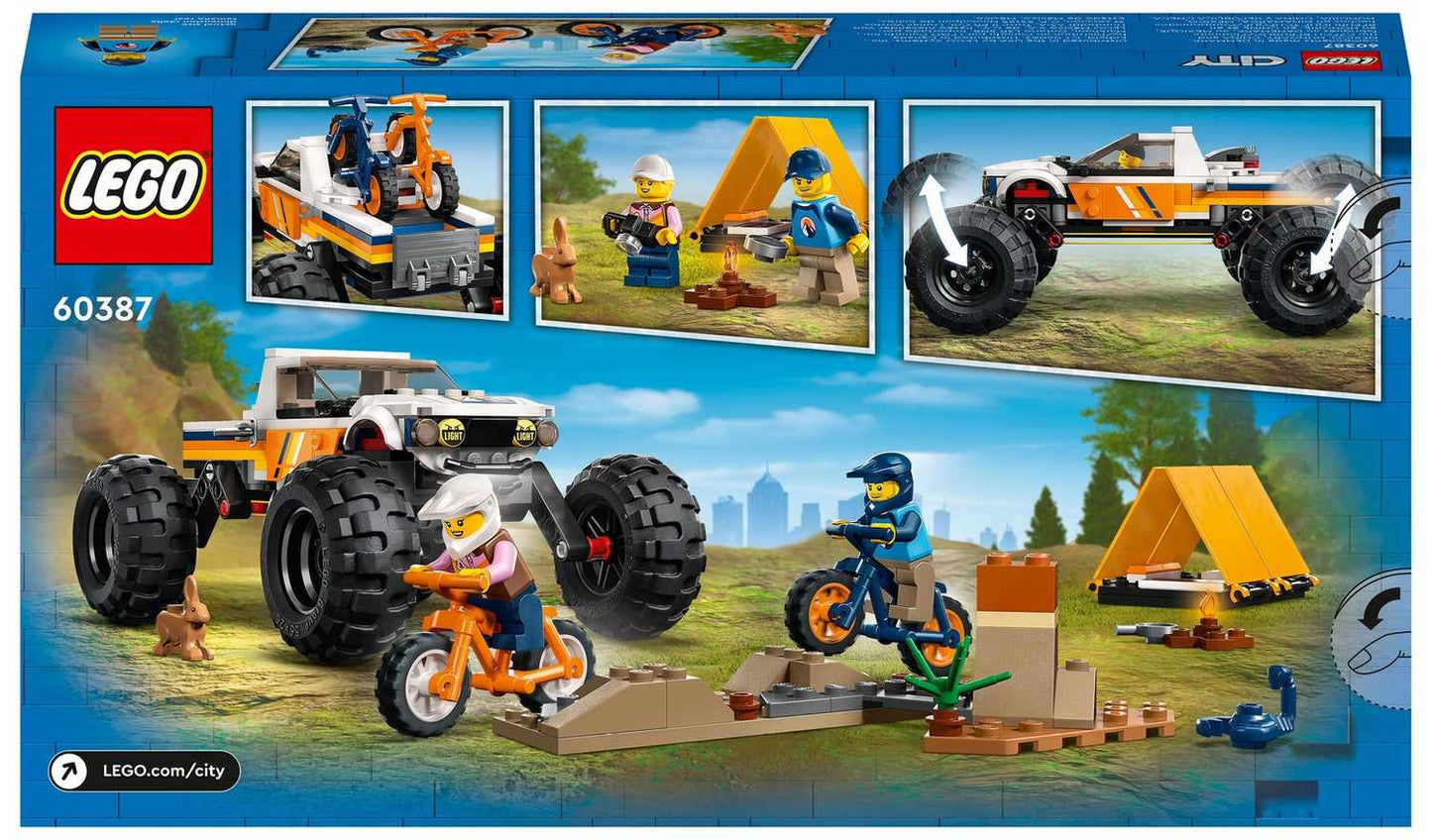 LEGO City 4x4 Off-Roader Adventures Monster Truck Toy 60387