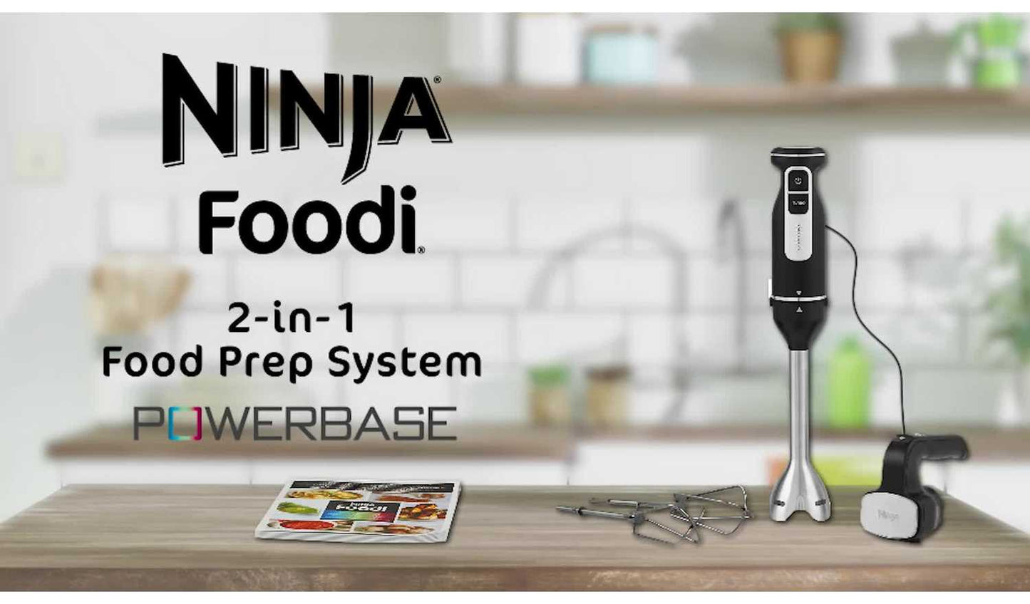 Ninja Foodi CI090UK 2-in-1 Hand Blender & Mixer - Black
