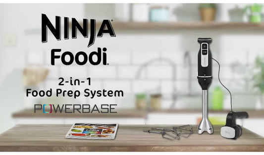 Ninja Foodi CI090UK 2-in-1 Hand Blender & Mixer - Black