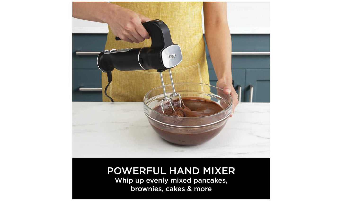 Ninja Foodi CI090UK 2-in-1 Hand Blender & Mixer - Black