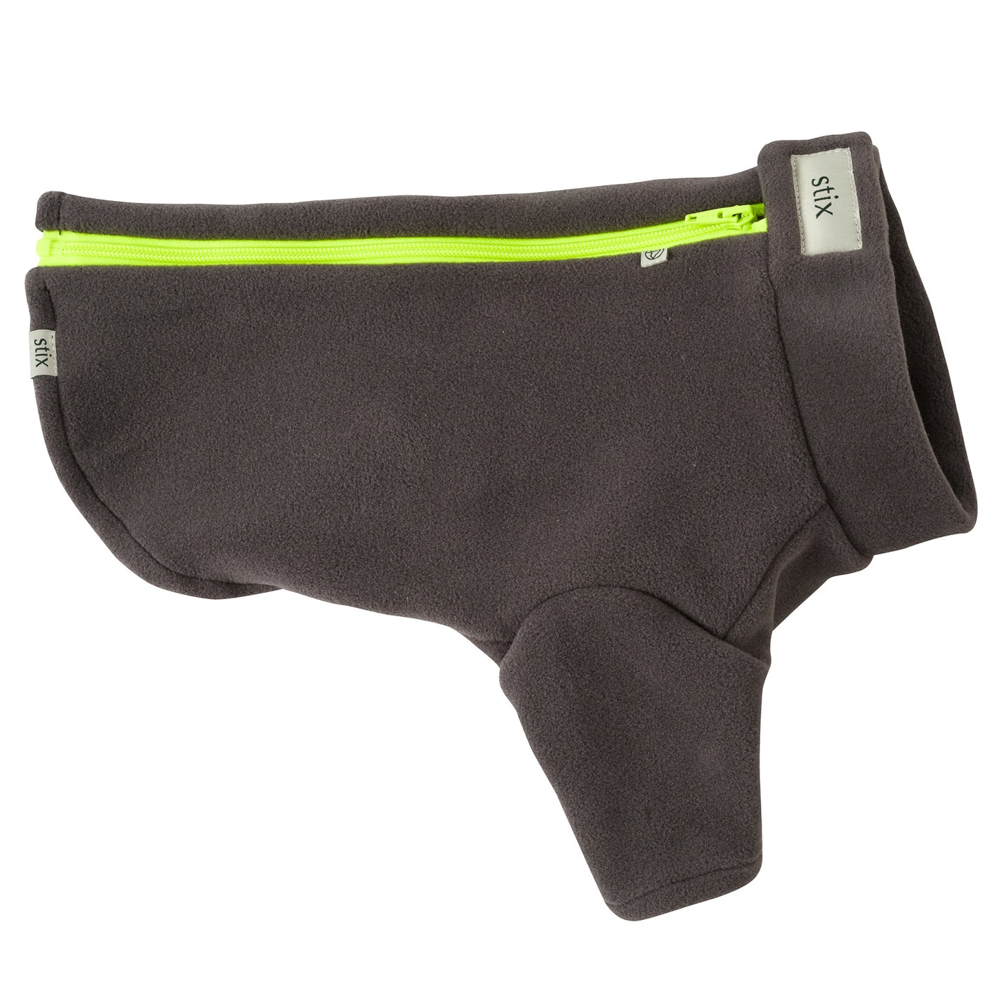 Stix & Co Pug Dog Coat Charcoal