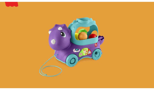 Fisher-Price Poppin' Triceratops Learning Activity Toy