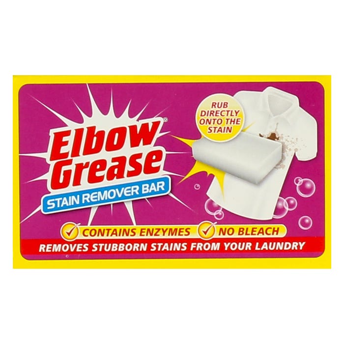 Elbow Grease Stain Remover Bar, 100g