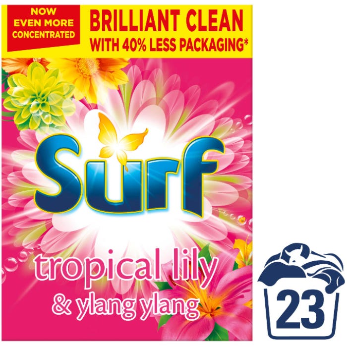 Surf Washing Powder, 1.15kg - Tropical Lily & Ylang Ylang