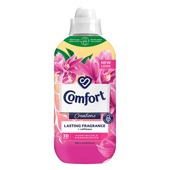 Comfort Creations Fabric Conditioner Honeysuckle & Sandalwood 30 Wash 900ml
