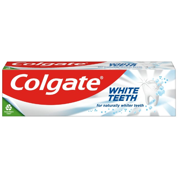 Colgate White Teeth Whitening Toothpaste, 75ml
