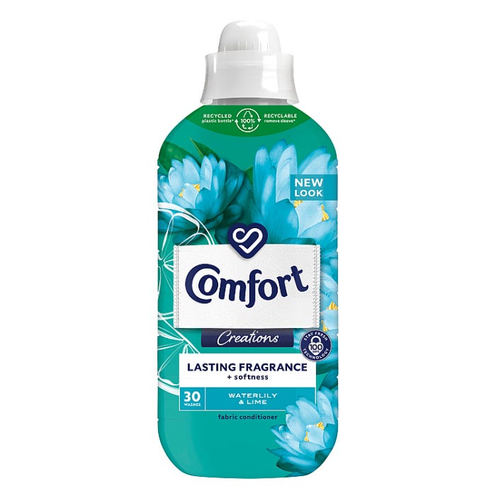 Comfort Fabric Conditioner Waterlily & Lime, 900ml