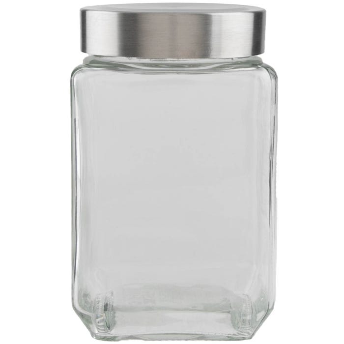 Pepco Square Glass Container, 750ml