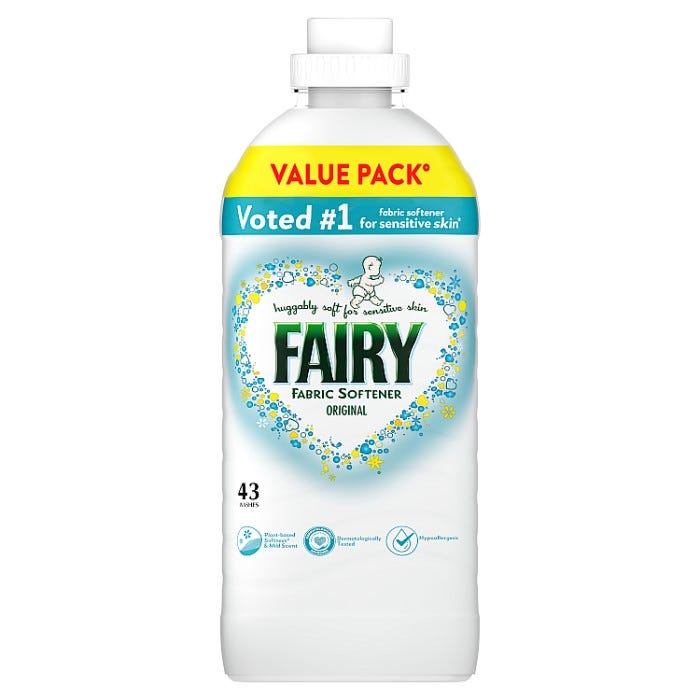 Fairy Fabric Conditioner 43 Washes