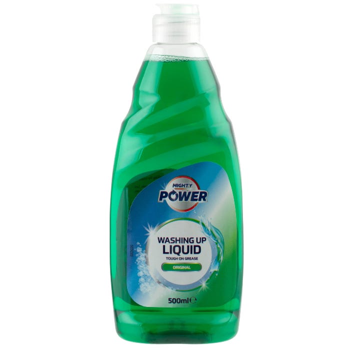 Mighty Power Washing Up Liquid Original, 500ml
