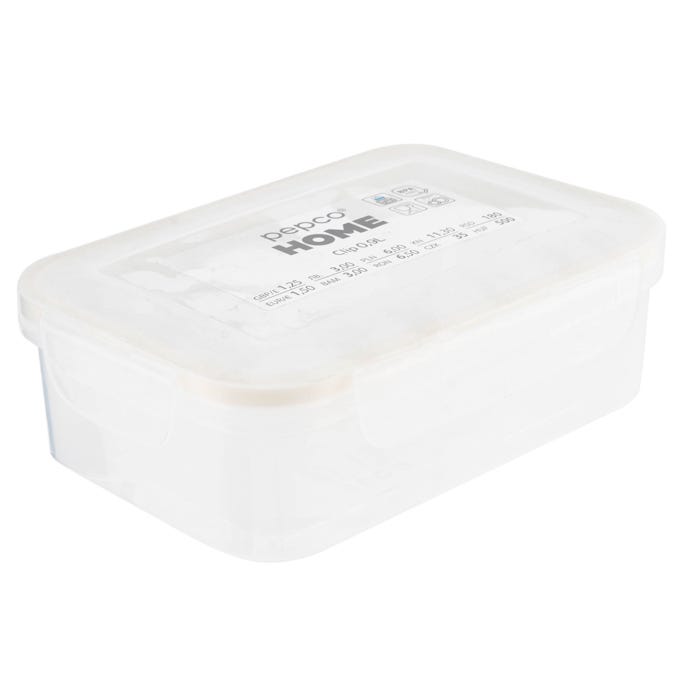 Pepco Beige Rectangular Container, 900ml