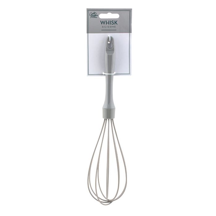 Cooke & Miller Silicone Whisk - Grey