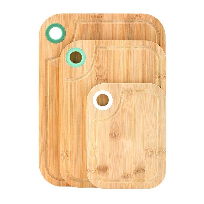 Bamboo Chopping Board- Assorted Sizes (Pack of 3)