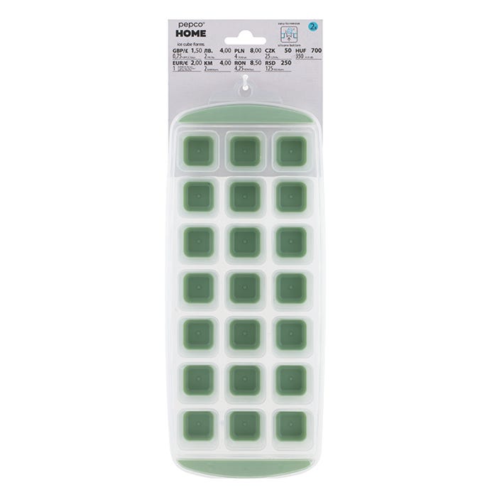 Ice Cube Trays - Green (Pack of 2)