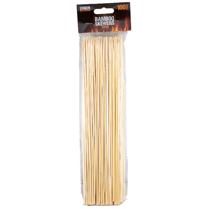 Bamboo Skewers, 30cm (Pack of 100)