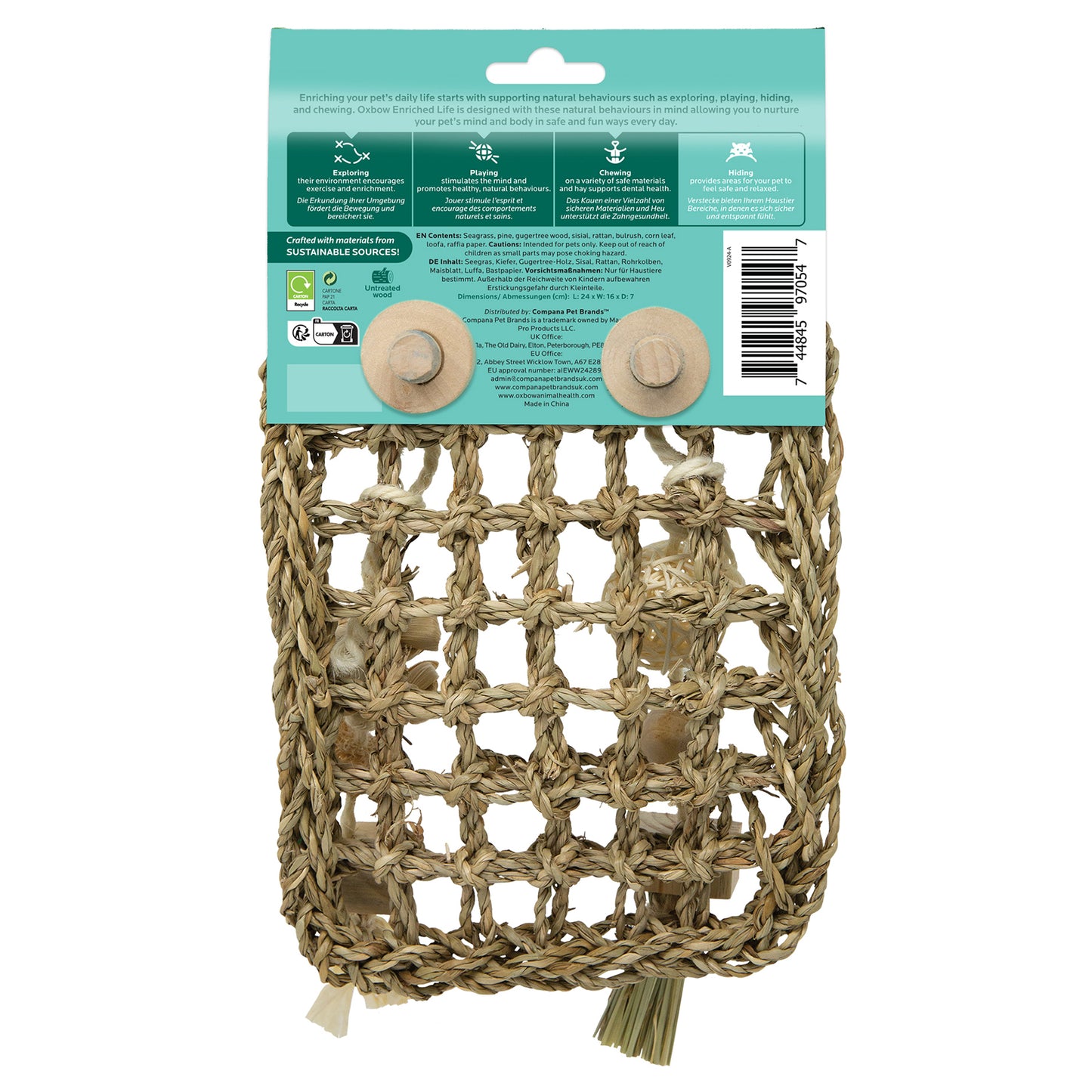 Oxbow Play Wall Small Animal Chew Toy