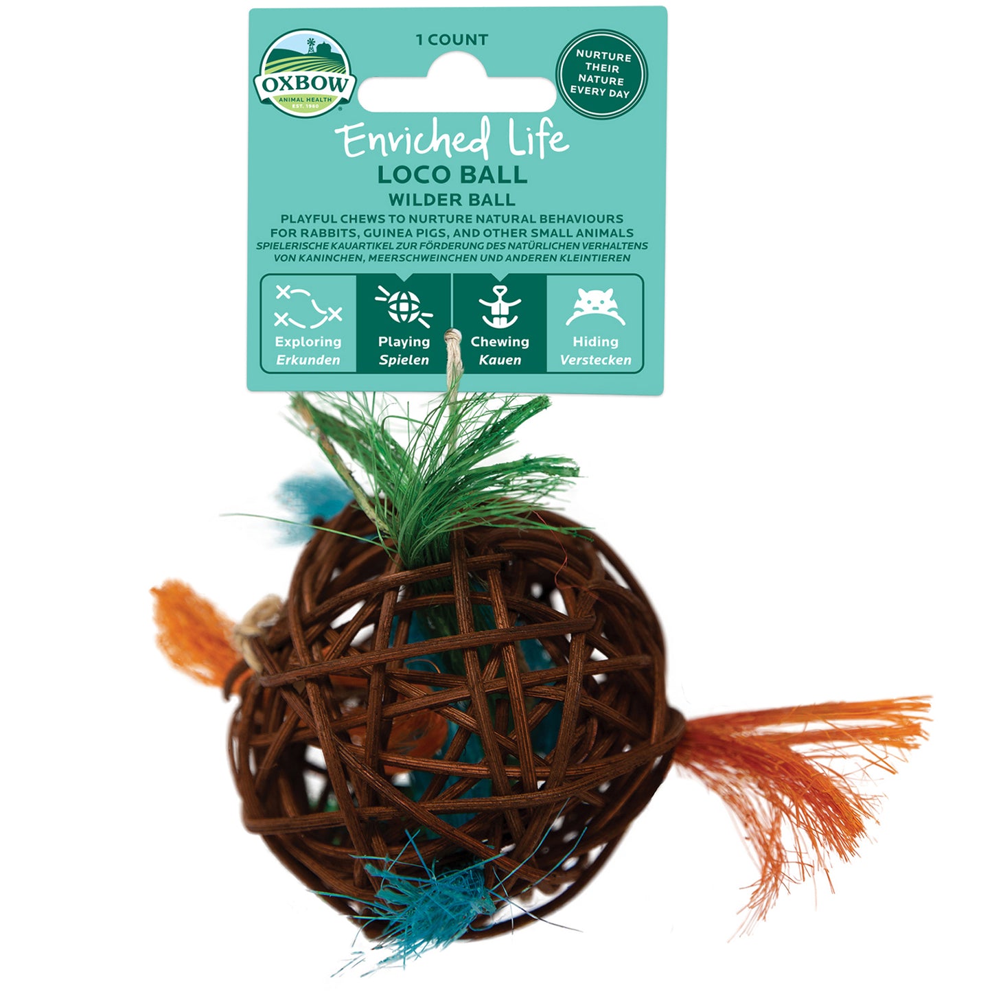 Oxbow Loco Ball Small Animal Chew Toy
