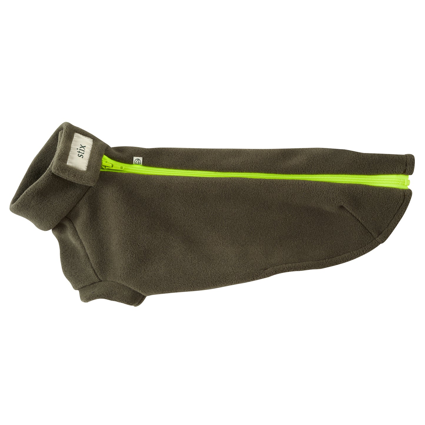 Stix & Co Dachshund Dog Coat Earth Green