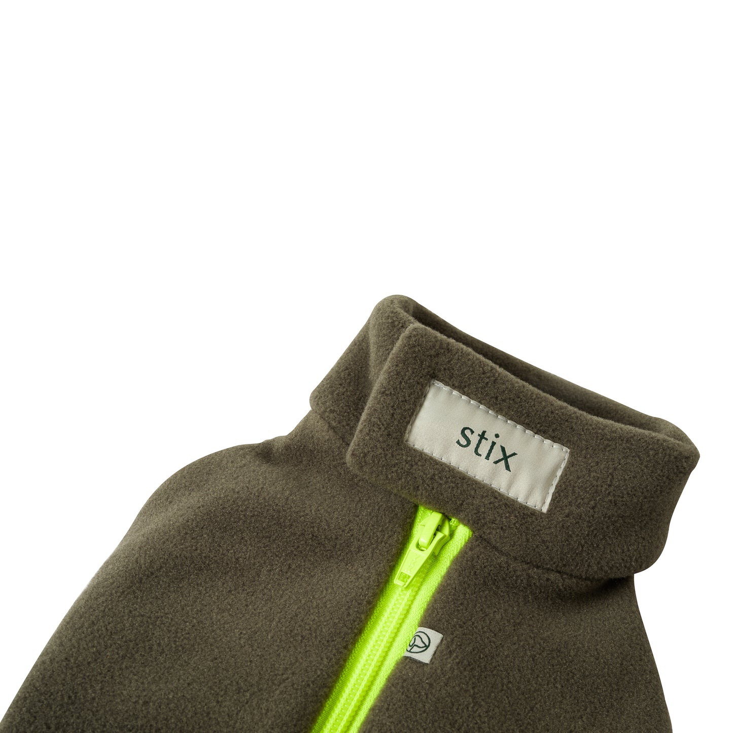 Stix & Co Dachshund Dog Coat Earth Green