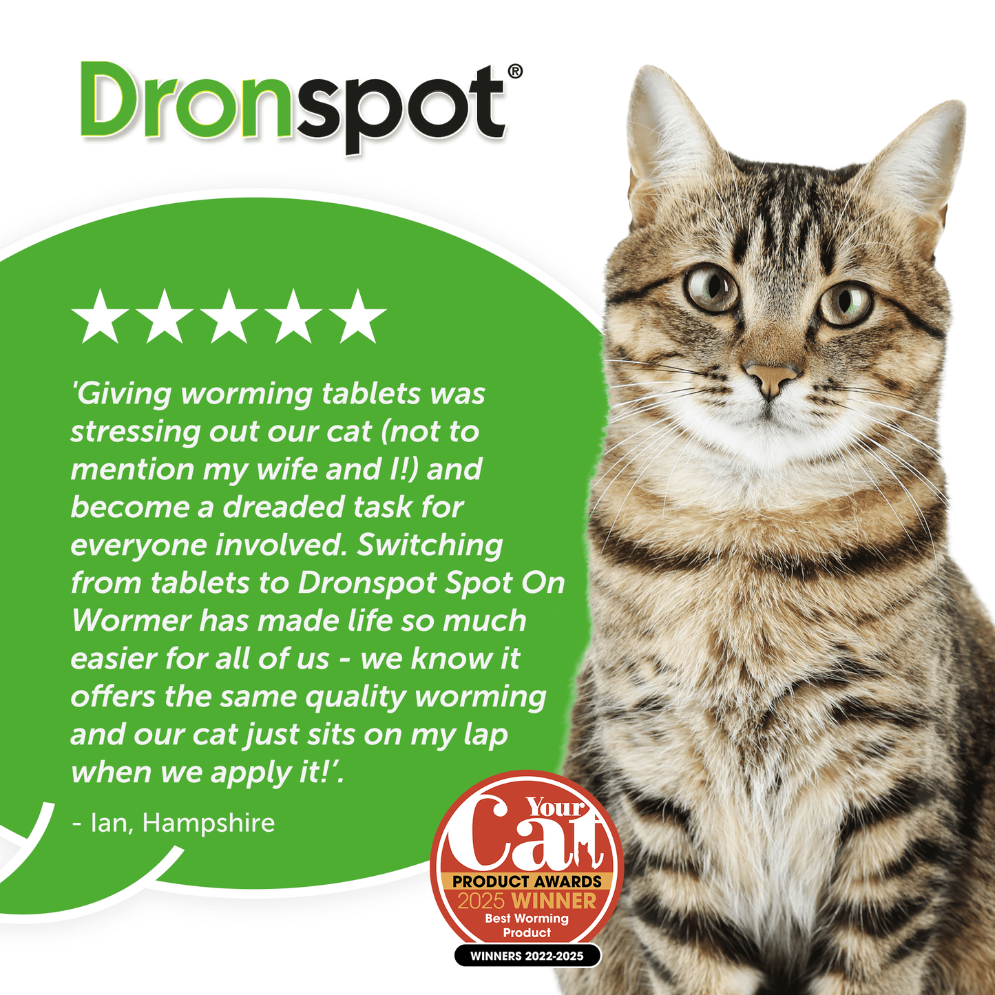 Dronspot Spot-On Wormer for Cats