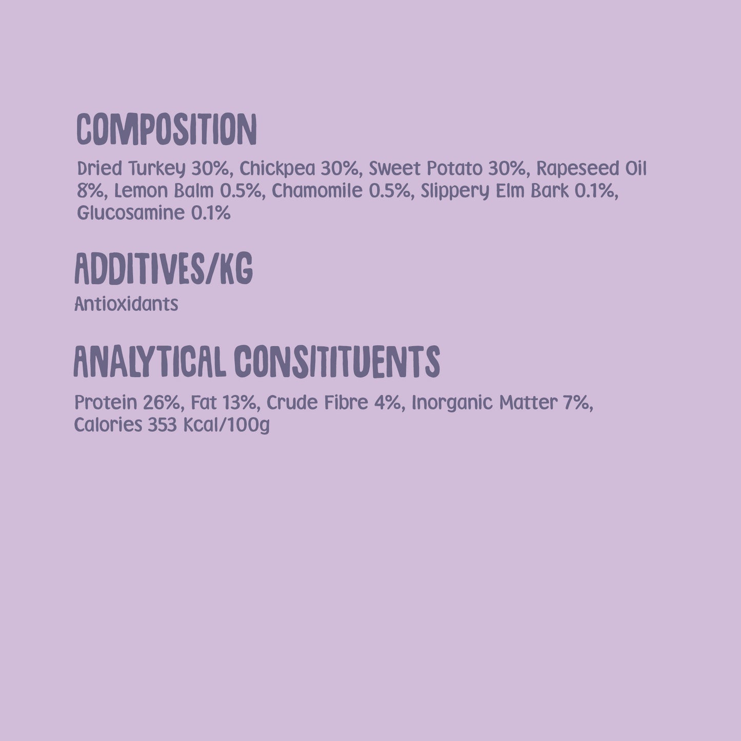 Scrumbles Nibbles Grain Free Natural Calming Dog Treats 100g