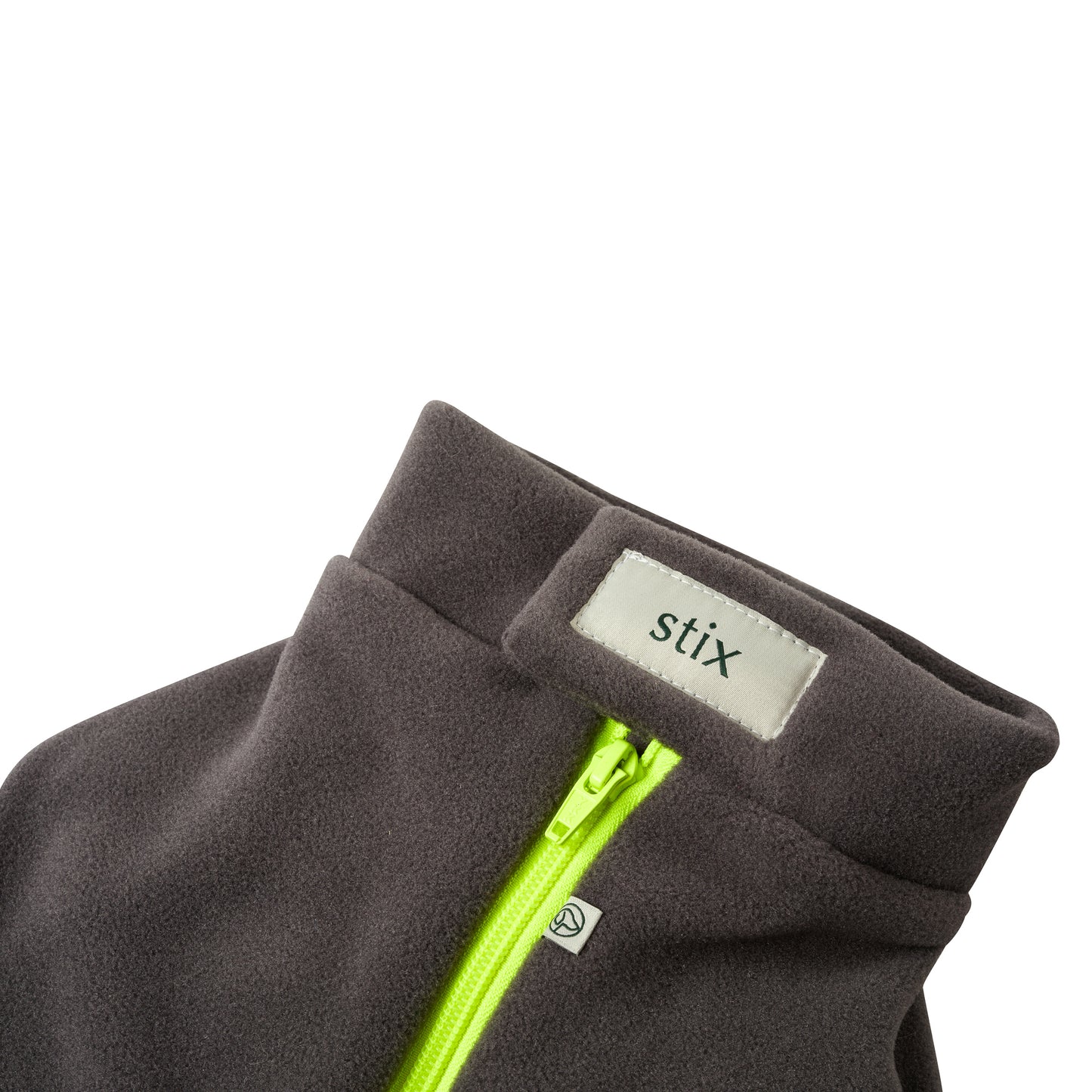 Stix & Co Pug Dog Coat Charcoal