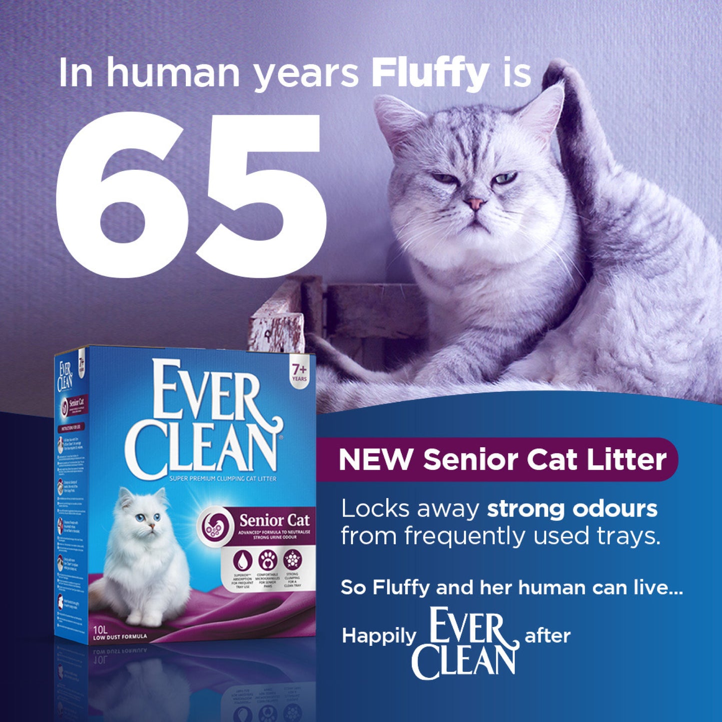 Ever Clean Clumping Senior Cat Litter