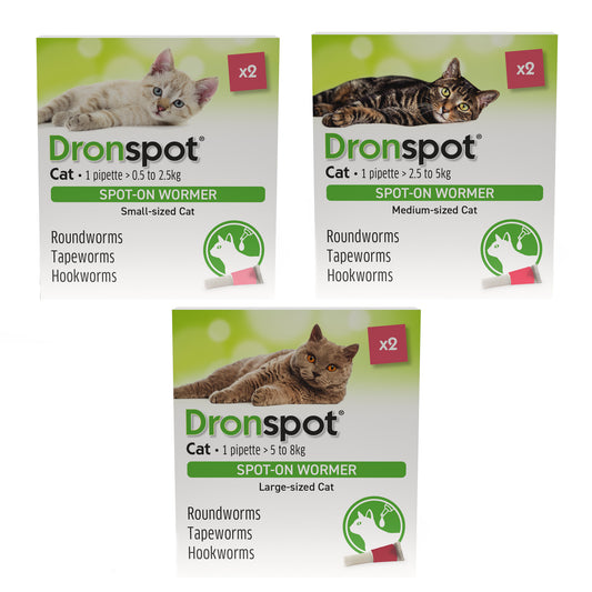 Dronspot Spot-On Wormer for Cats