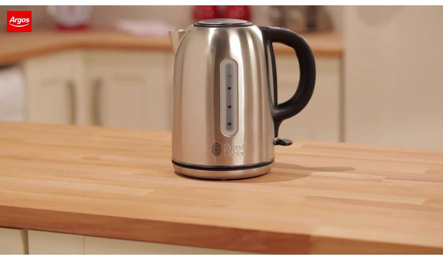 Russell Hobbs Buckingham Quiet Boil S/Steel Kettle 20460