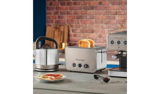 Russell Hobbs Distinctions 2-Slice Titanium Toaster 26432