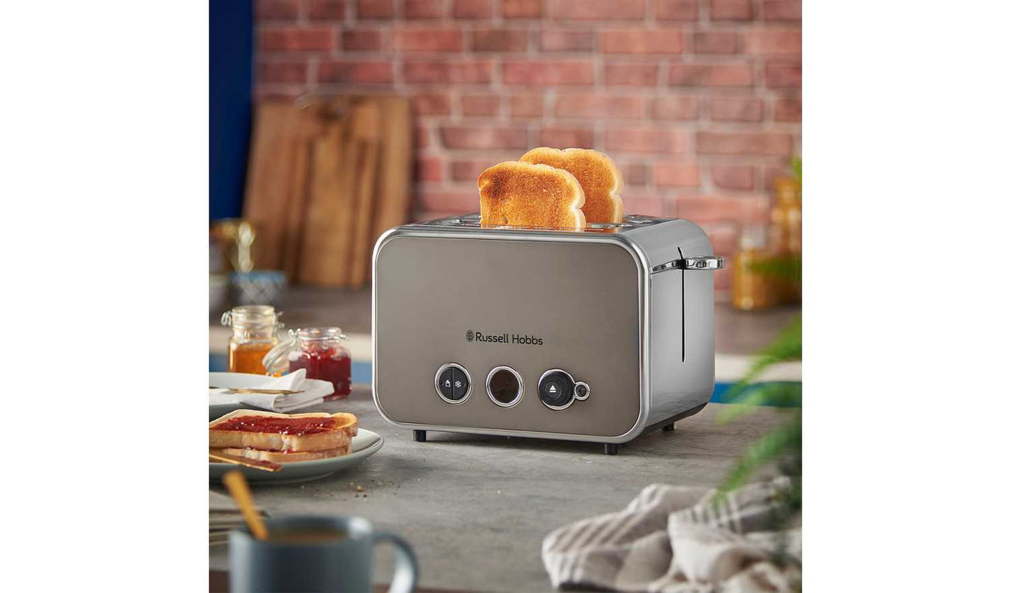 Russell Hobbs Distinctions 2-Slice Titanium Toaster 26432