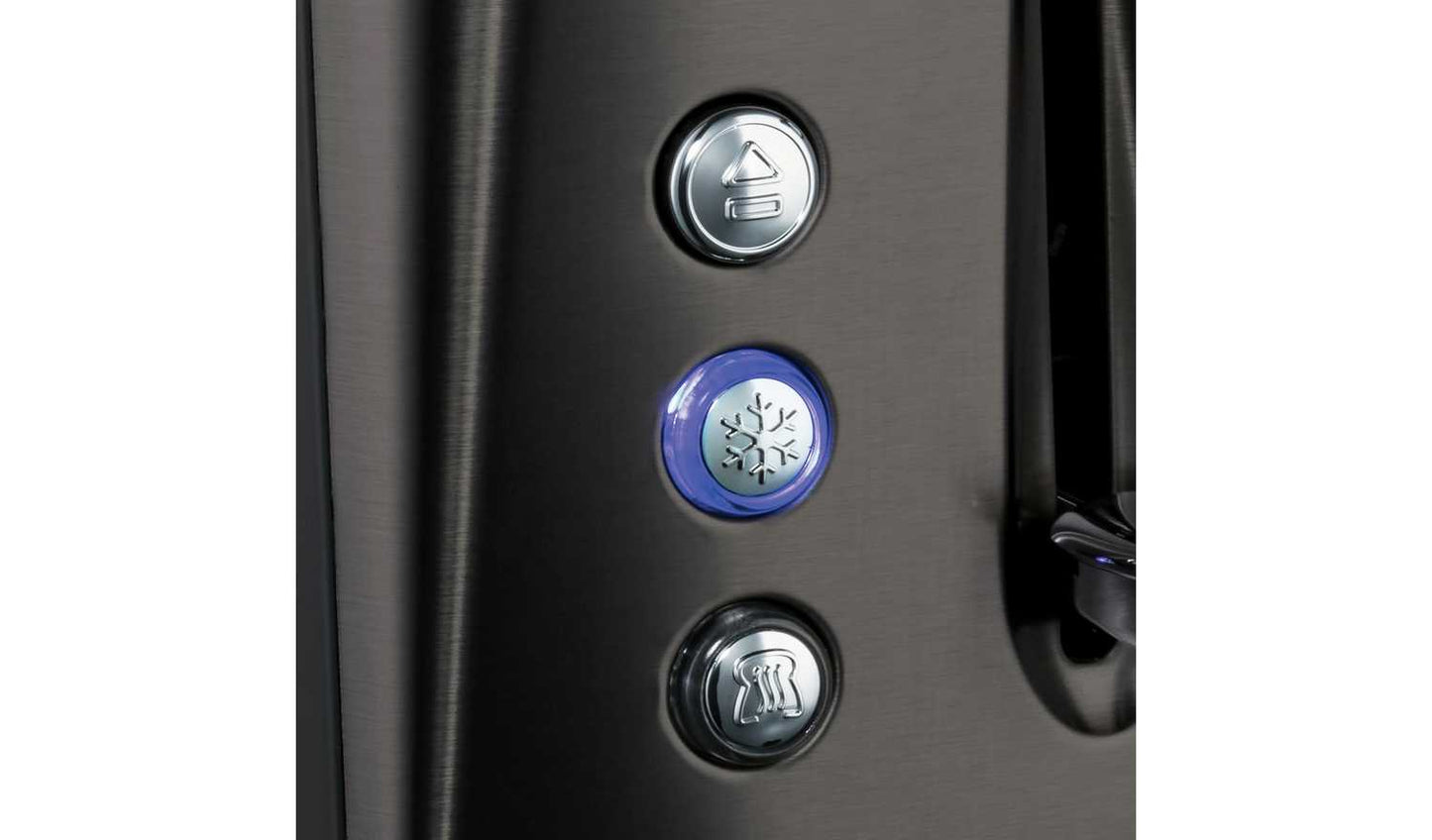 Russell Hobbs Luna 2 Slice Matte Black Toaster 26150