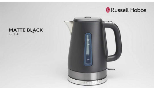 Russell Hobbs Luna Matte Black Kettle 26140