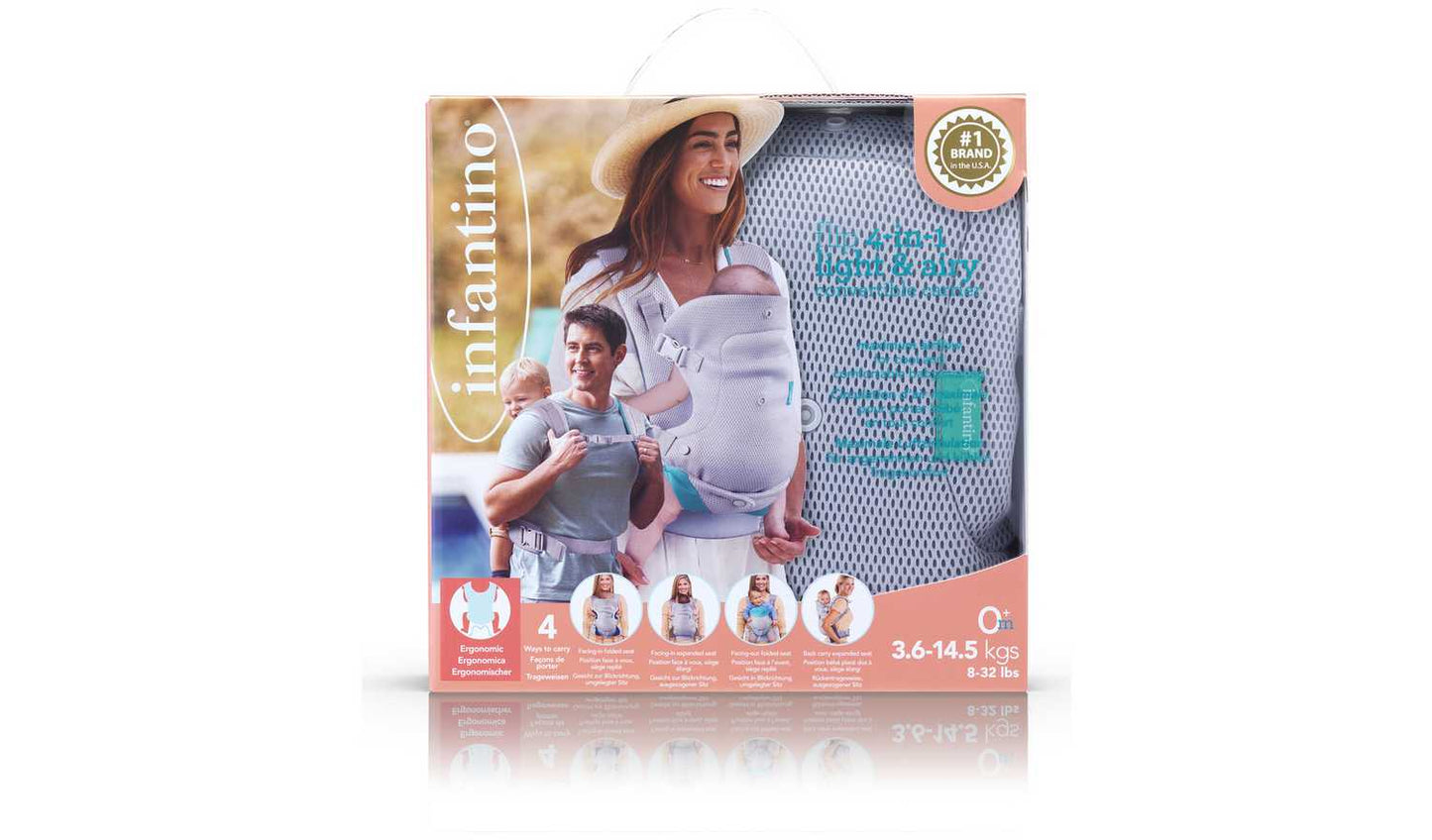 Infantino Flip Light & Airy 4-in-1 Baby Carrier