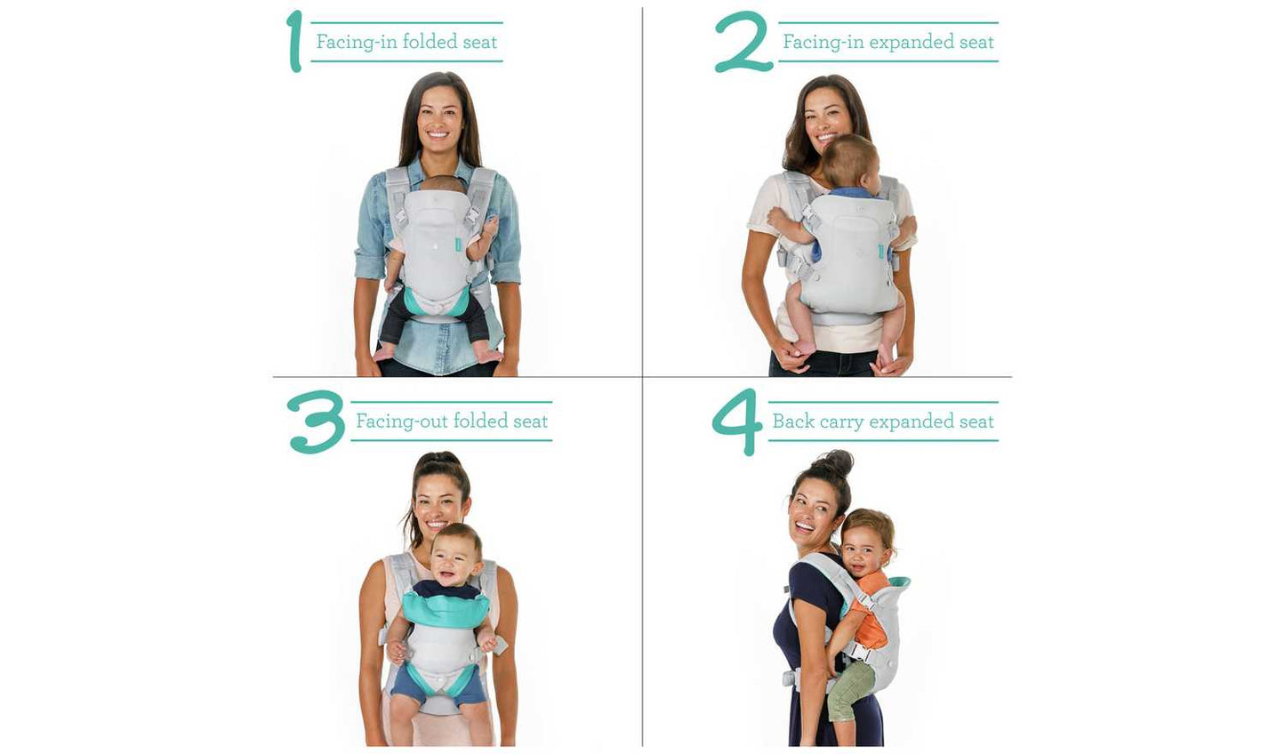 Infantino Flip Light & Airy 4-in-1 Baby Carrier
