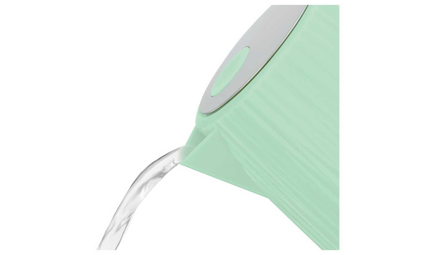 Russell Hobbs Eden Pistachio Green Kettle & Toaster 27364BU