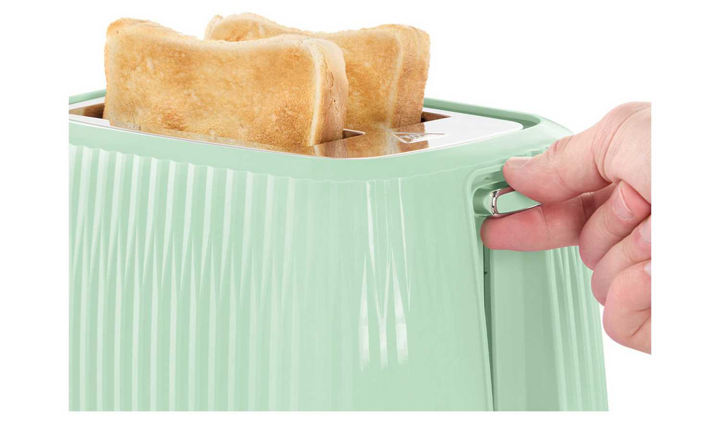 Russell Hobbs Eden Pistachio Green Kettle & Toaster 27364BU