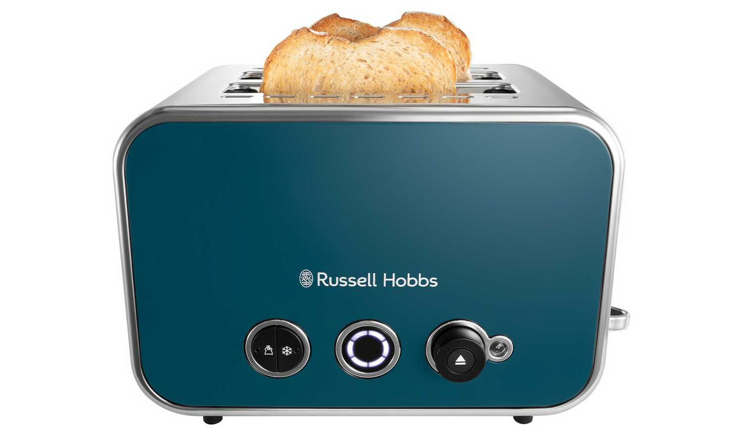 Russell Hobbs Distinctions 2 Slice Ocean Blue Toaster 26431