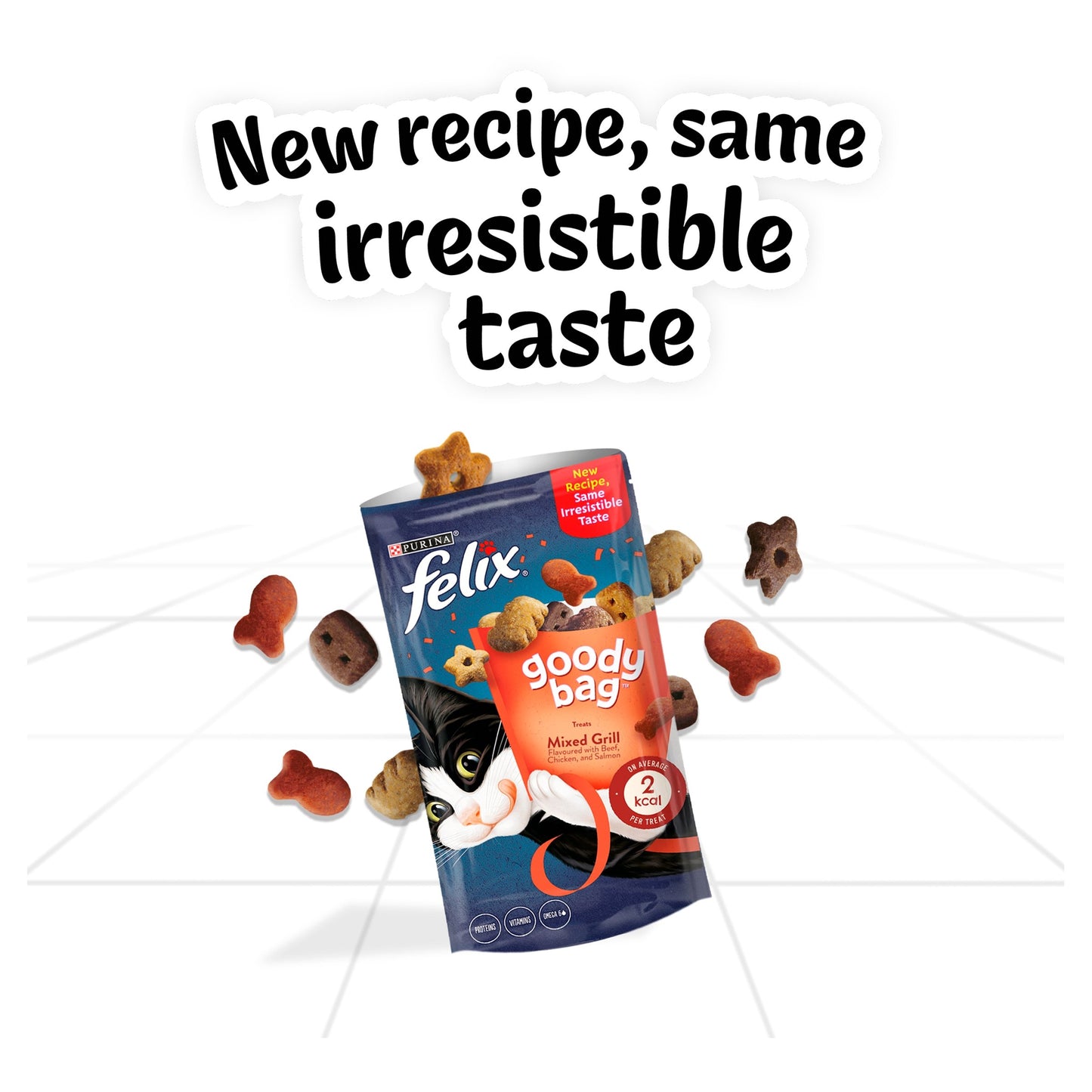 Felix Goody Bag Cat Treats Mixed Grill 60g