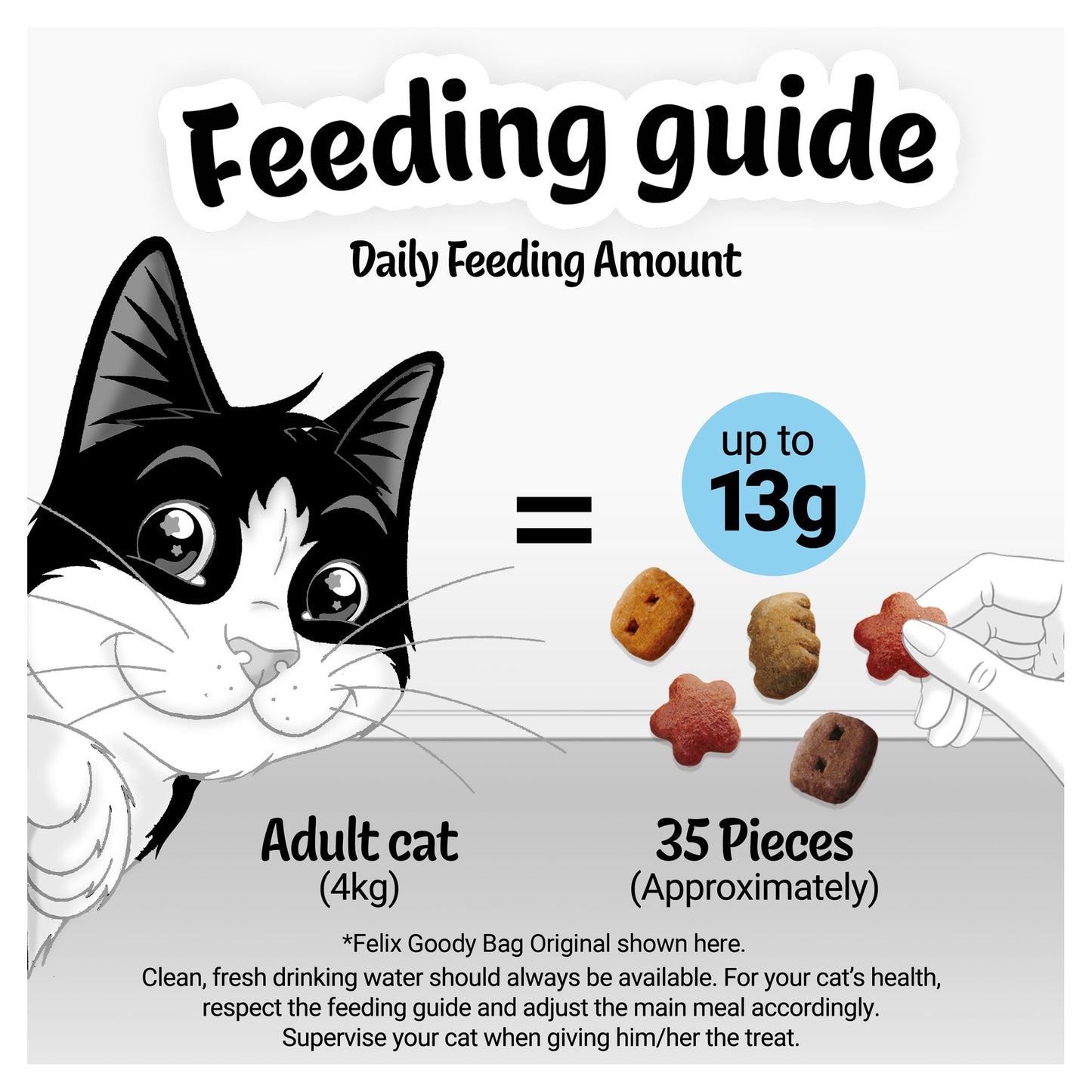 Felix Goody Bag Cat Treats Mixed Grill 60g