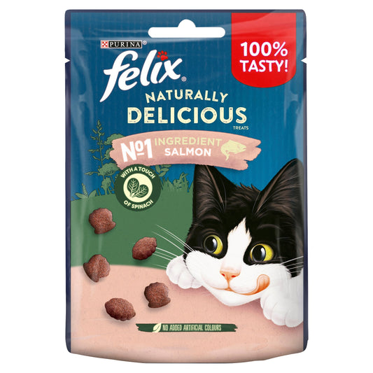 Felix Naturally Delicious Cat Treats Salmon 50g