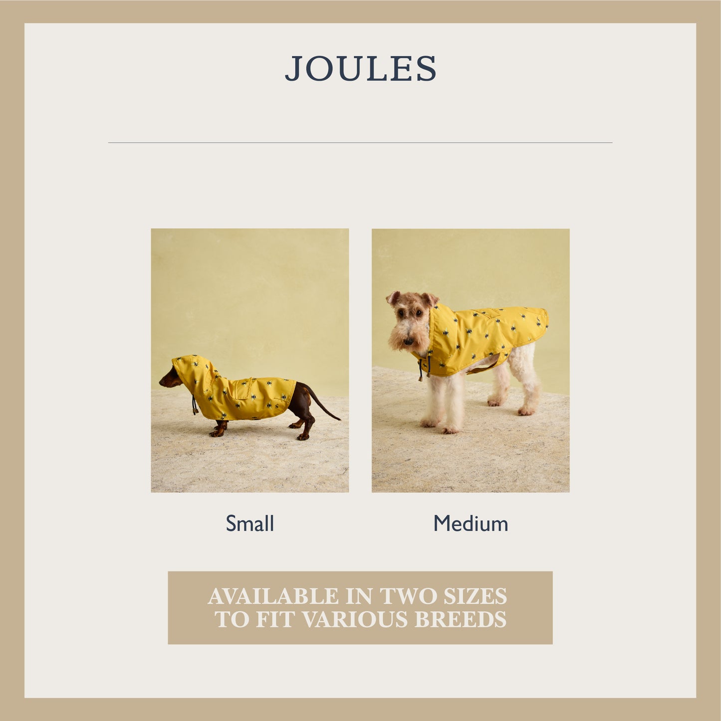 Joules Golightly Water Resistant Dog Jacket